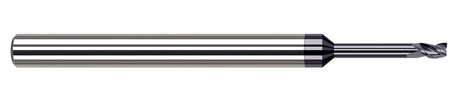 Picture of Harvey Tool 934893-C3 .093 Dia Carbide Stb FL 7x RCH EM, AlTiN End Mill Standard Flute Standard Helix Carbide AlTiN Single End Square Sharp